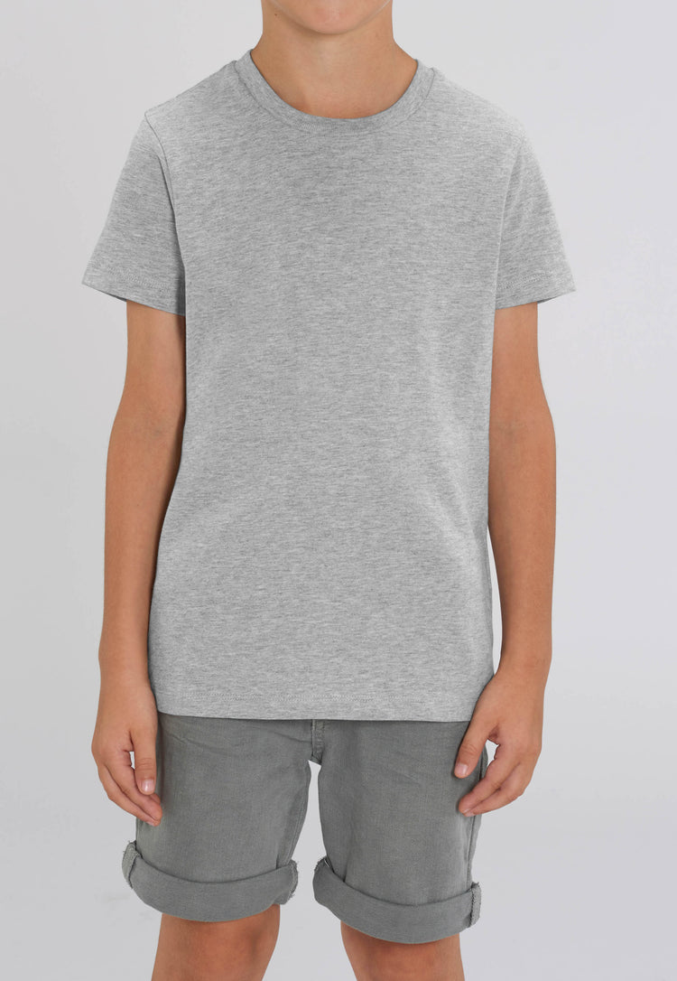 T-Shirt DESIGN IT YOURSELF grau / Mini-Version (Kids)