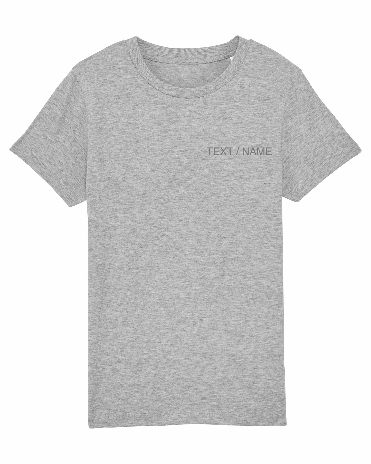 T-Shirt DESIGN IT YOURSELF grau / Mini-Version (Kids)