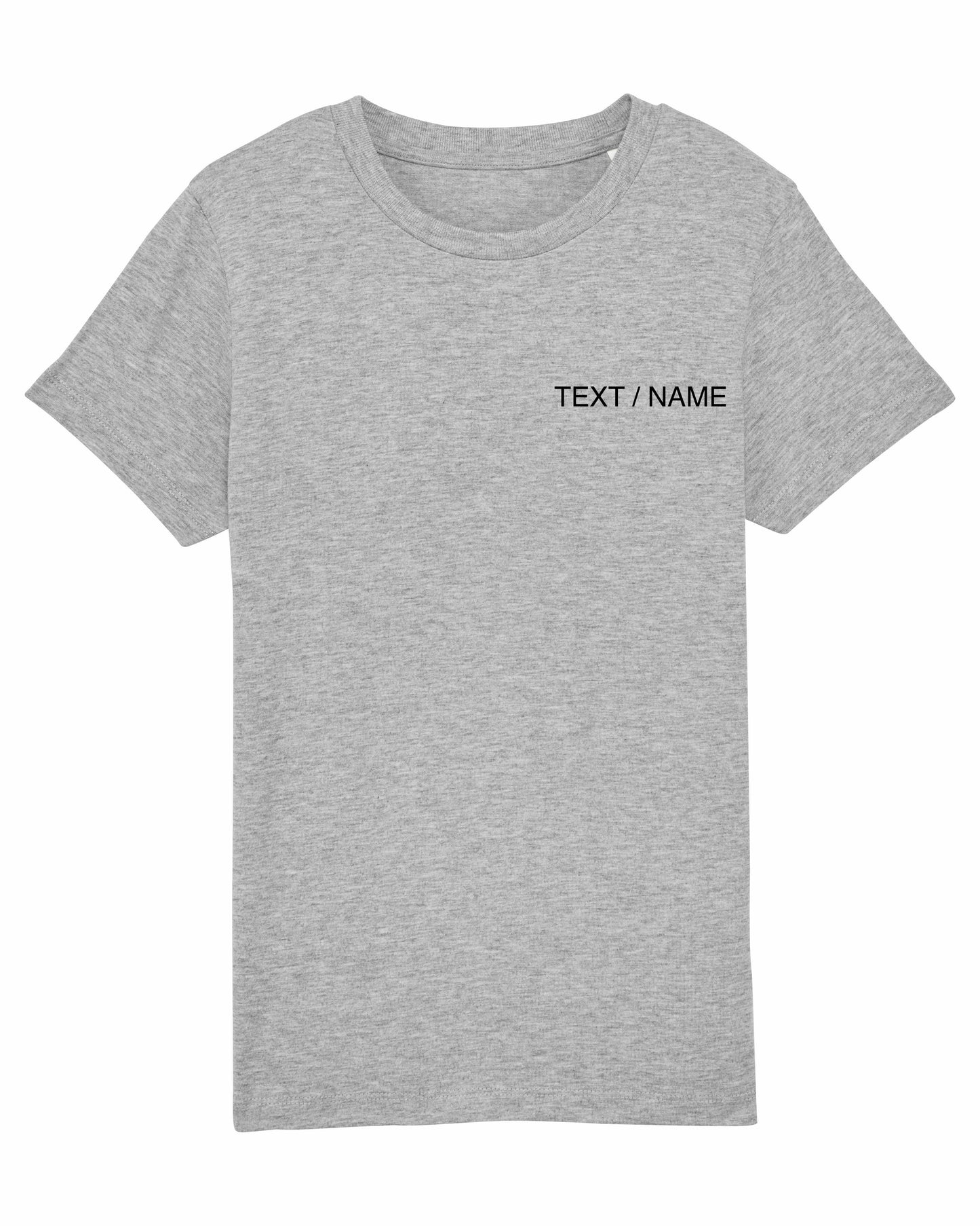 T-Shirt DESIGN IT YOURSELF grau / Mini-Version (Kids)