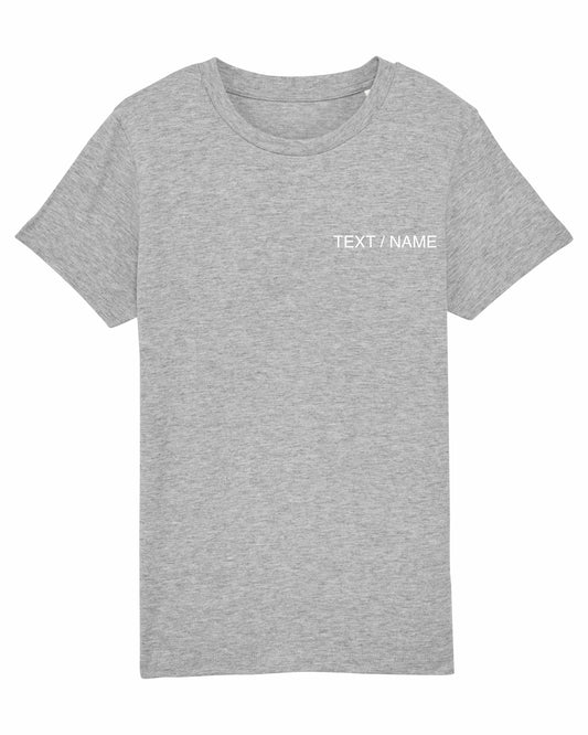 T-Shirt DESIGN IT YOURSELF grau / Mini-Version (Kids)