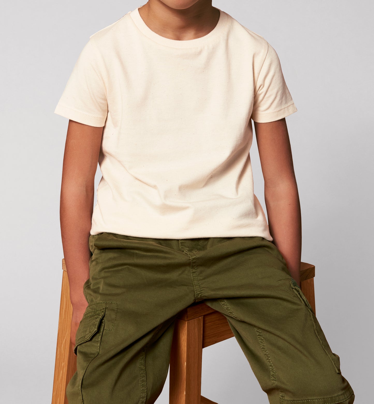 T-Shirt DESIGN IT YOURSELF natur / Mini-Version (Kids)