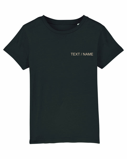 T-Shirt DESIGN IT YOURSELF schwarz / Mini-Version (Kids)