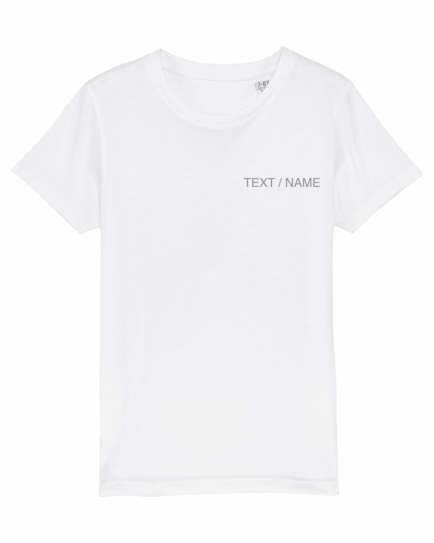 T-Shirt DESIGN IT YOURSELF weiß / Mini-Version (Kids)