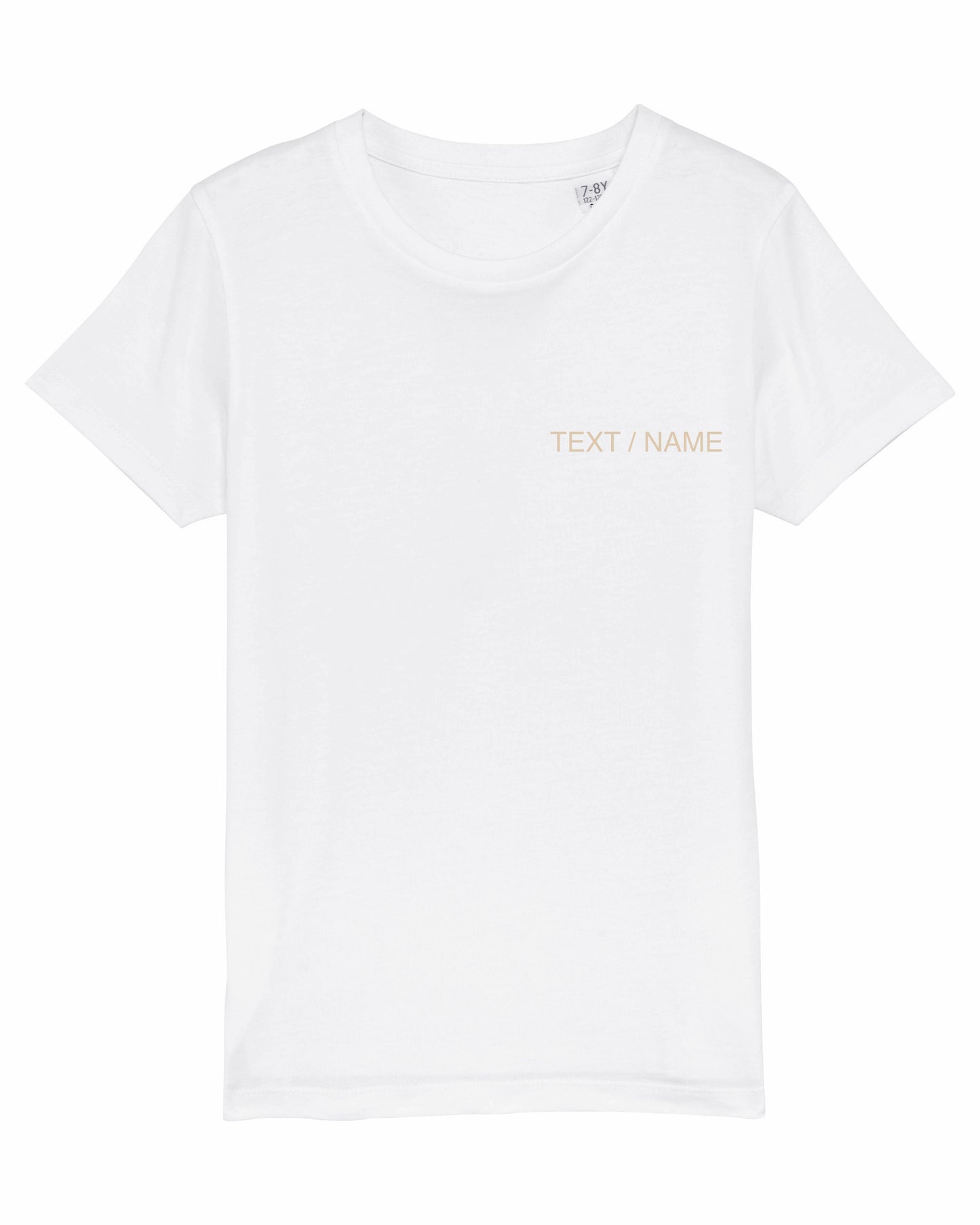 T-Shirt DESIGN IT YOURSELF weiß / Mini-Version (Kids)