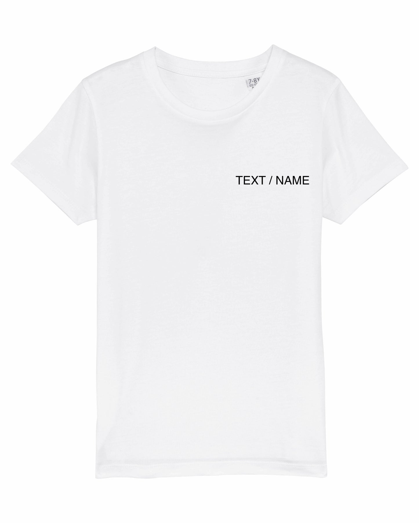 T-Shirt DESIGN IT YOURSELF weiß / Mini-Version (Kids)