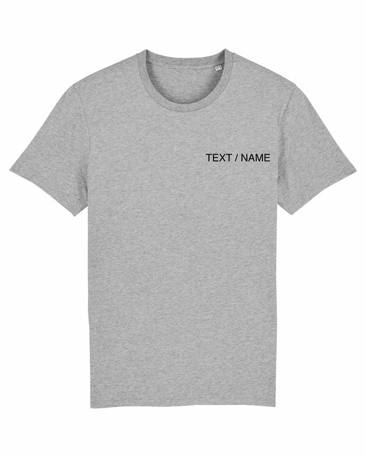 T-Shirt DESIGN IT YOURSELF grau / Me-Version (Adults)