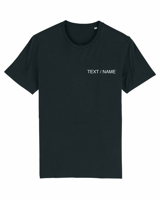 T-Shirt DESIGN IT YOURSELF schwarz / Me-Version (Adults)