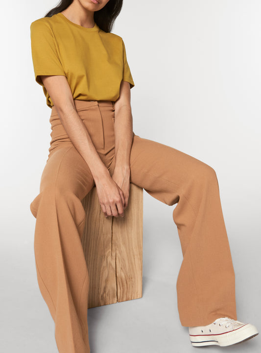 T-Shirt DESIGN IT YOURSELF senfgelb / Me-Version (Adults)