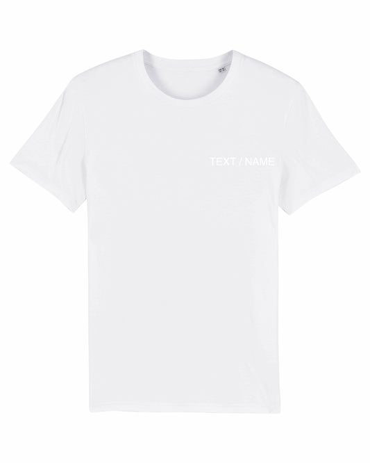 T-Shirt DESIGN IT YOURSELF weiß / Me-Version (Adults)