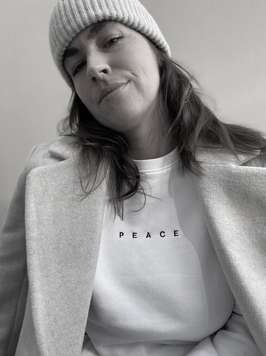 Sweater "PEACE" / Me-Version (Adults)
