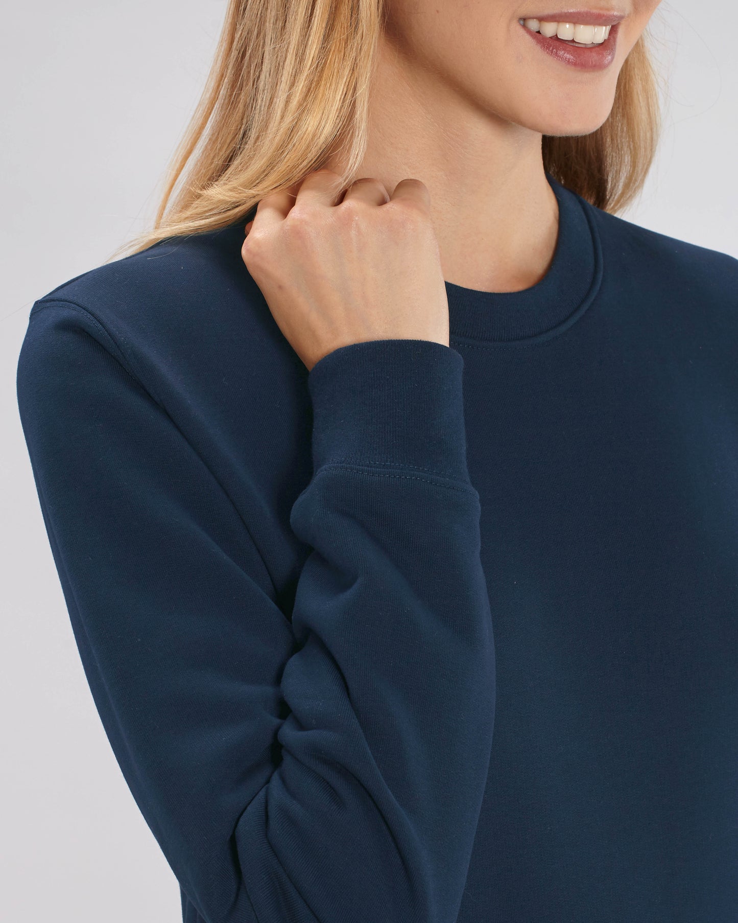 Sweatshirt DESIGN IT YOURSELF dunkelblau / Me-Version (Adults)