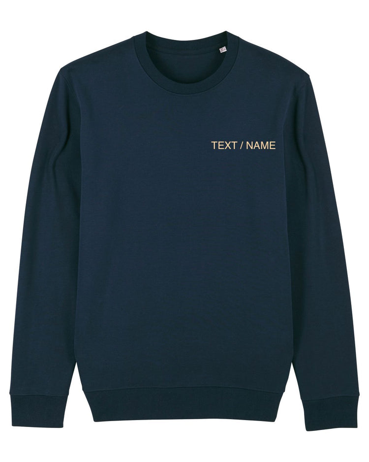 Sweatshirt DESIGN IT YOURSELF dunkelblau / Me-Version (Adults)