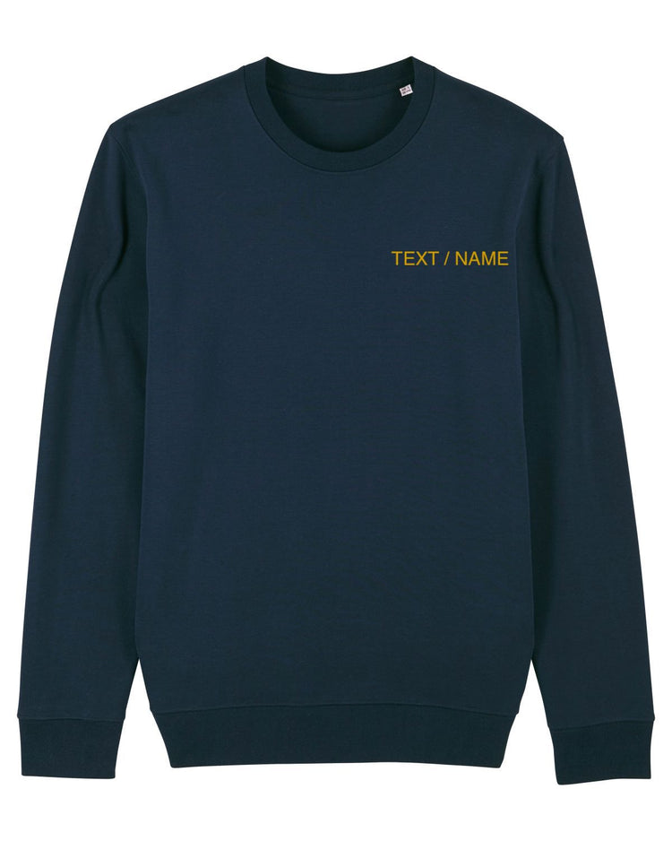 Sweatshirt DESIGN IT YOURSELF dunkelblau / Me-Version (Adults)