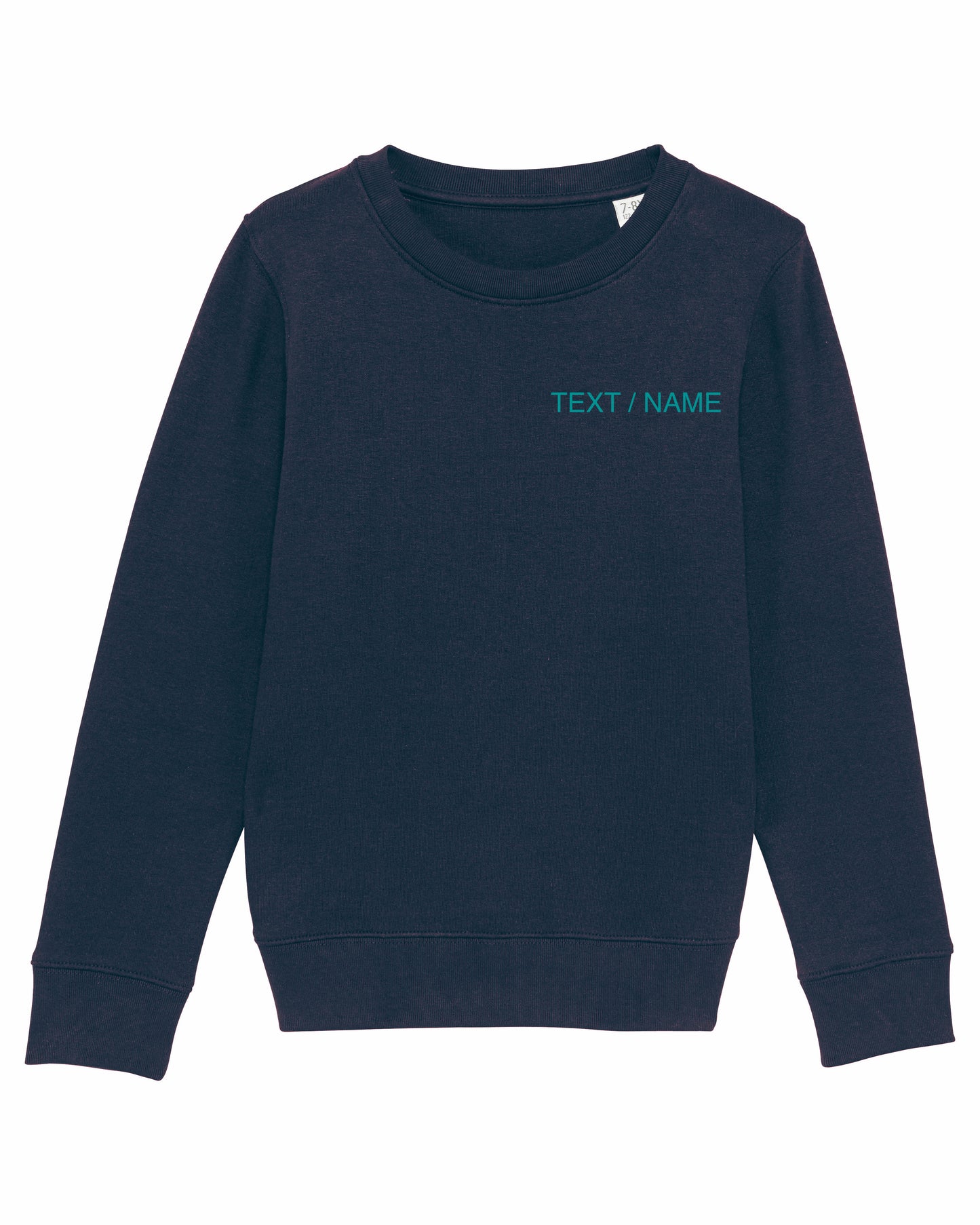 Sweatshirt DESIGN IT YOURSELF dunkelblau / Mini-Version (Kids)