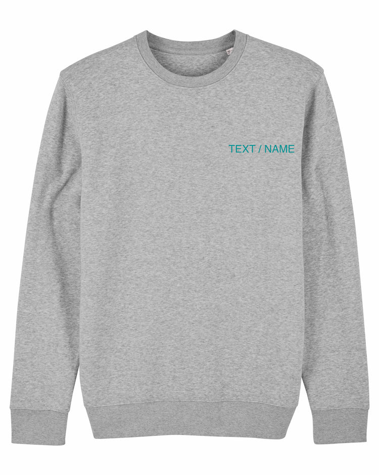 Sweatshirt DESIGN IT YOURSELF grau / Me-Version (Adults)
