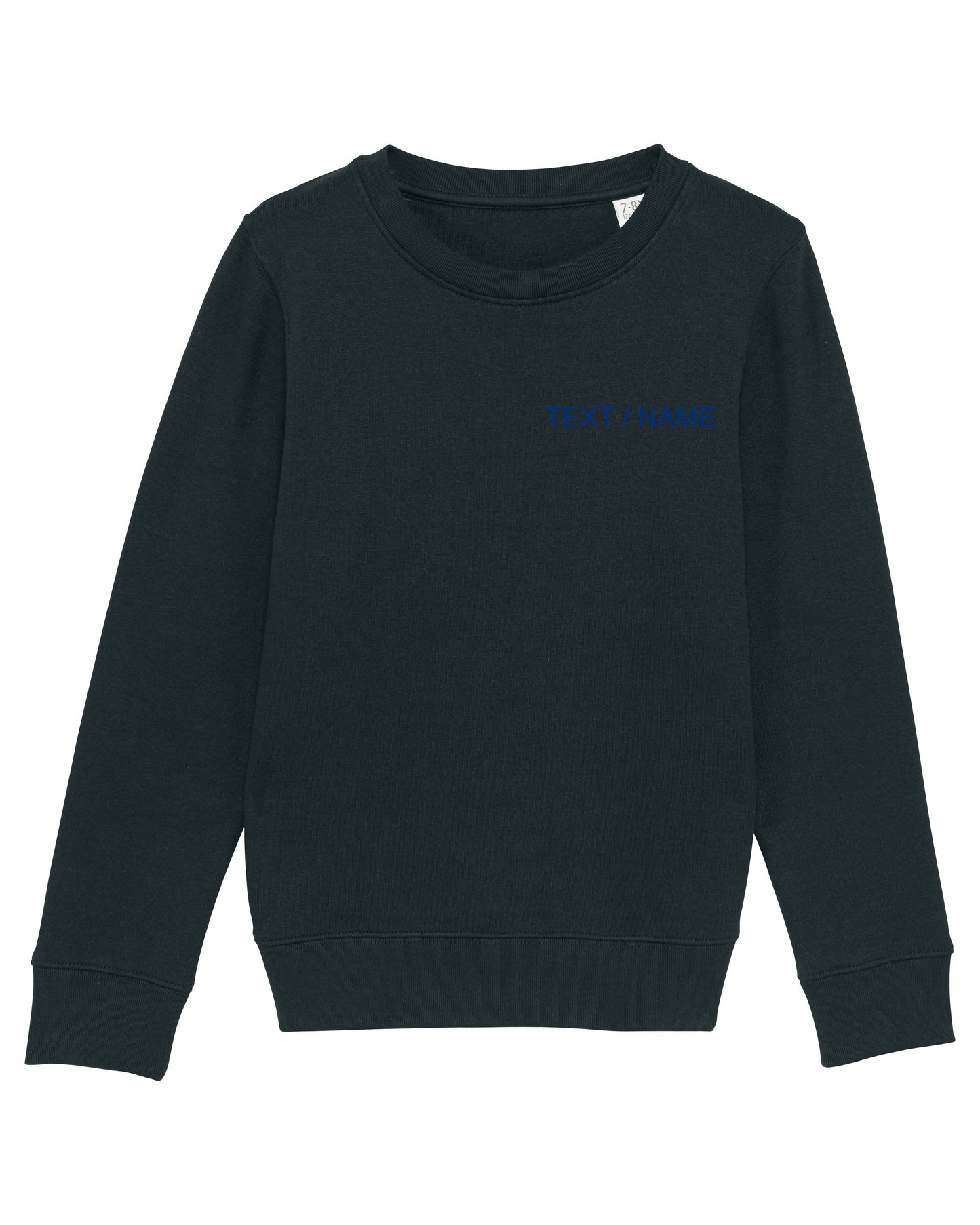 Sweatshirt DESIGN IT YOURSELF schwarz / Mini-Version (Kids)