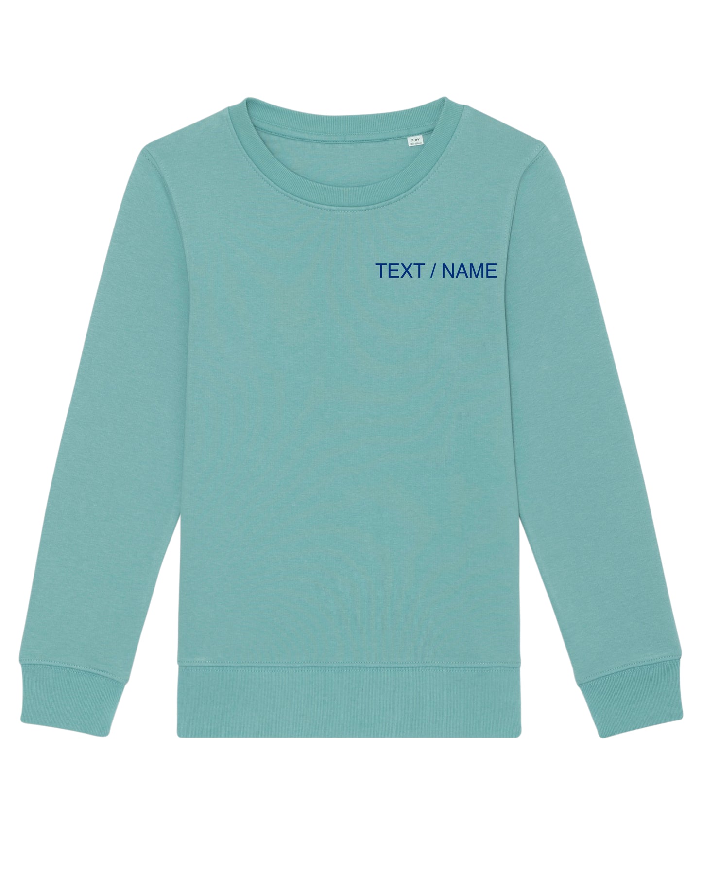 Sweatshirt DESIGN IT YOURSELF türkis / Mini-Version (Kids)