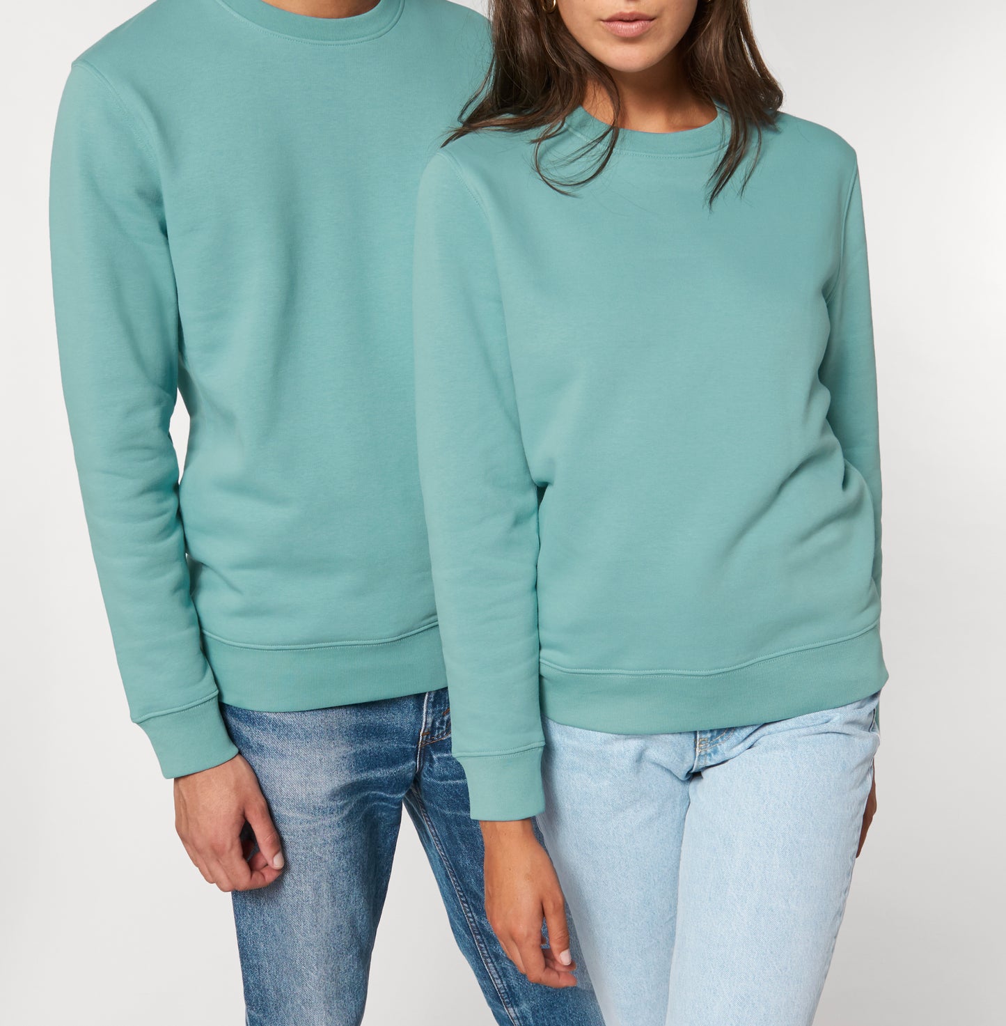 Sweatshirt DESIGN IT YOURSELF türkis / Me-Version (Adults)