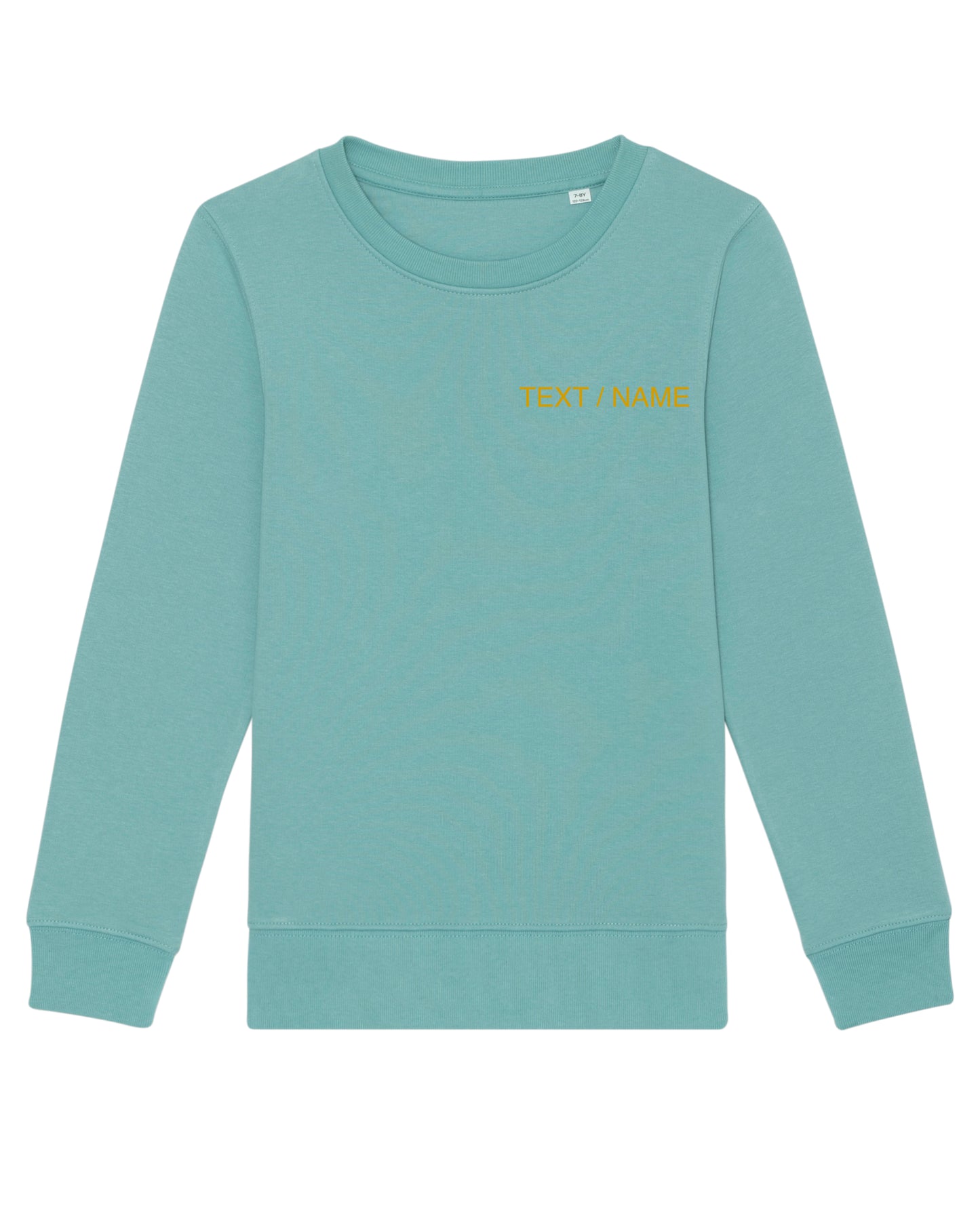 Sweatshirt DESIGN IT YOURSELF türkis / Mini-Version (Kids)