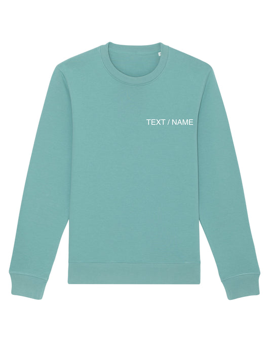 Sweatshirt DESIGN IT YOURSELF türkis / Me-Version (Adults)