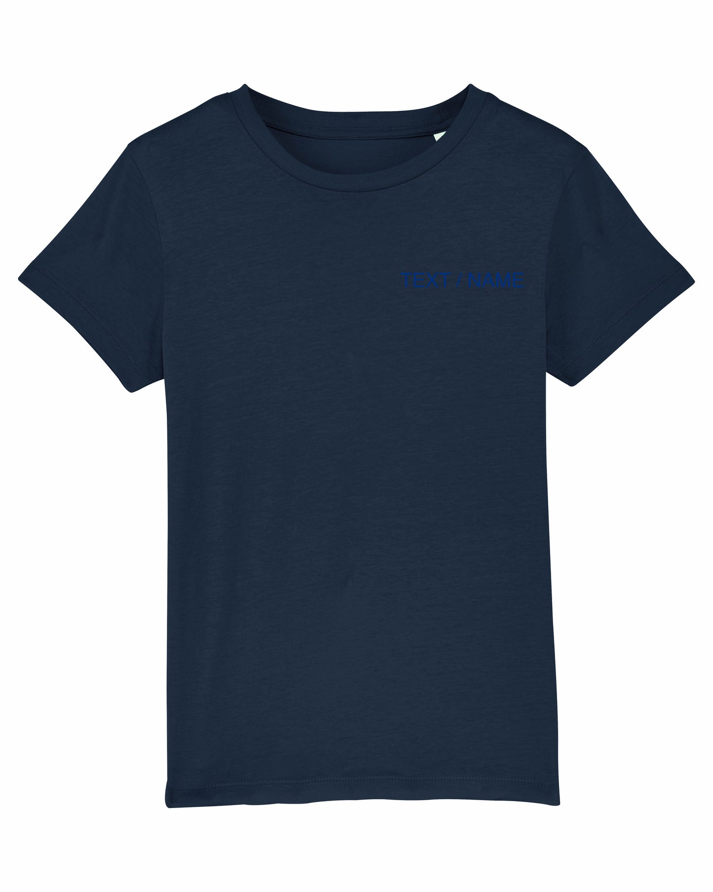 T-Shirt DESIGN IT YOURSELF dunkelblau / Mini-Version (Kids)