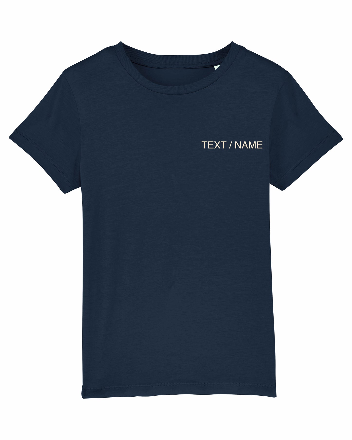 T-Shirt DESIGN IT YOURSELF dunkelblau / Mini-Version (Kids)