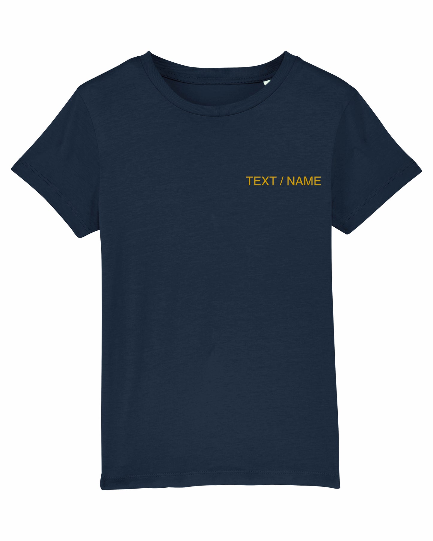T-Shirt DESIGN IT YOURSELF dunkelblau / Mini-Version (Kids)