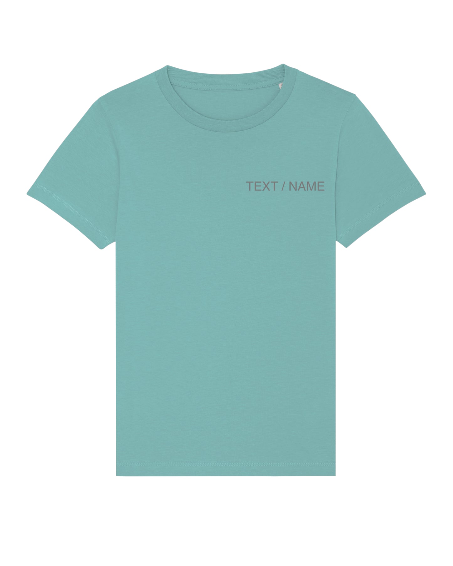 T-Shirt DESIGN IT YOURSELF türkis / Mini-Version (Kids)