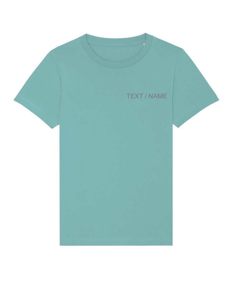 T-Shirt DESIGN IT YOURSELF türkis / Mini-Version (Kids)