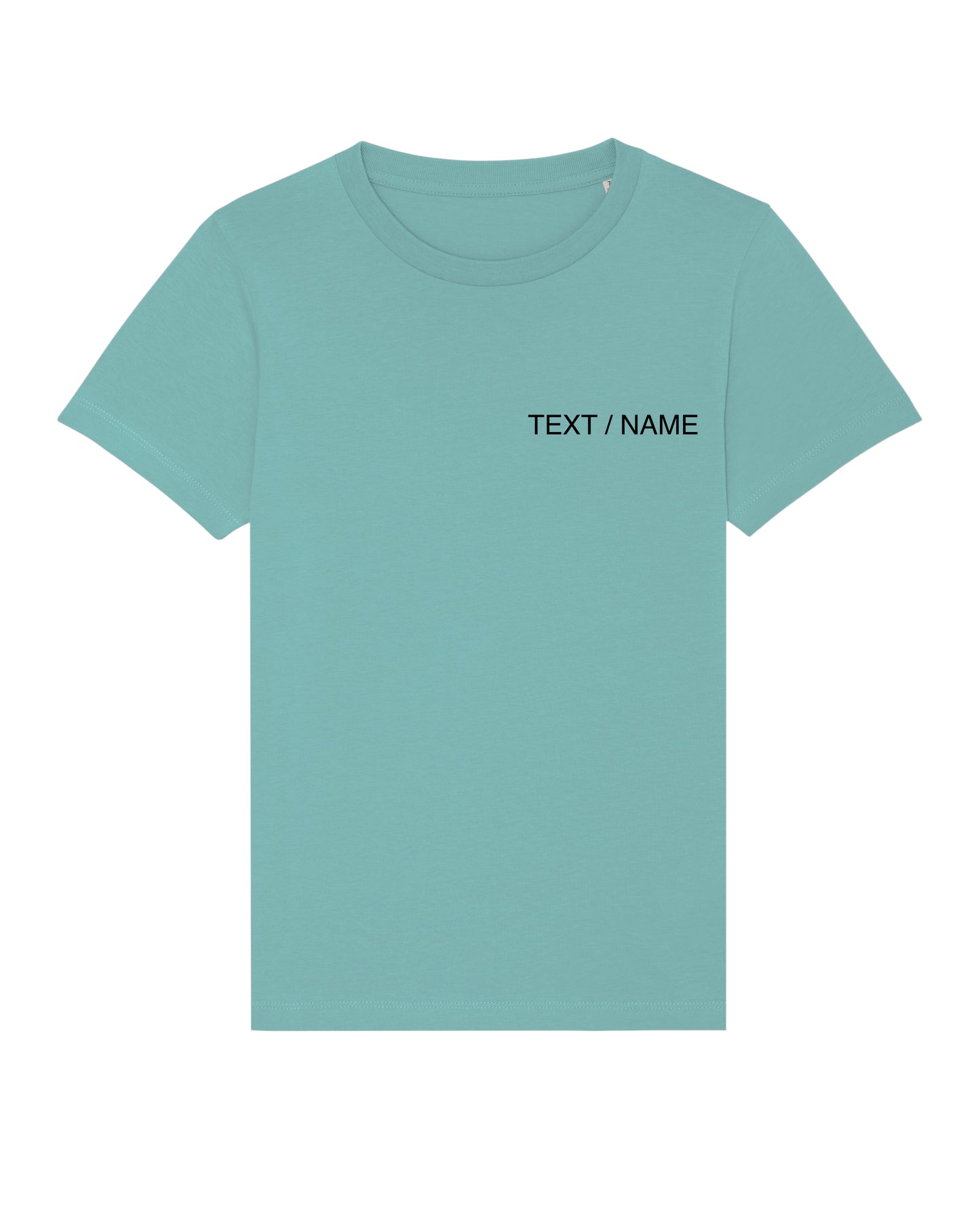 T-Shirt DESIGN IT YOURSELF türkis / Mini-Version (Kids)