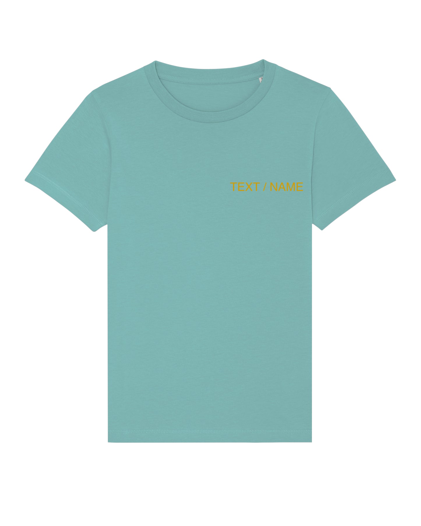T-Shirt DESIGN IT YOURSELF türkis / Mini-Version (Kids)