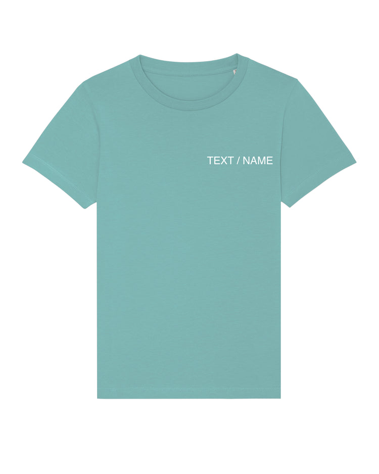 T-Shirt DESIGN IT YOURSELF türkis / Mini-Version (Kids)
