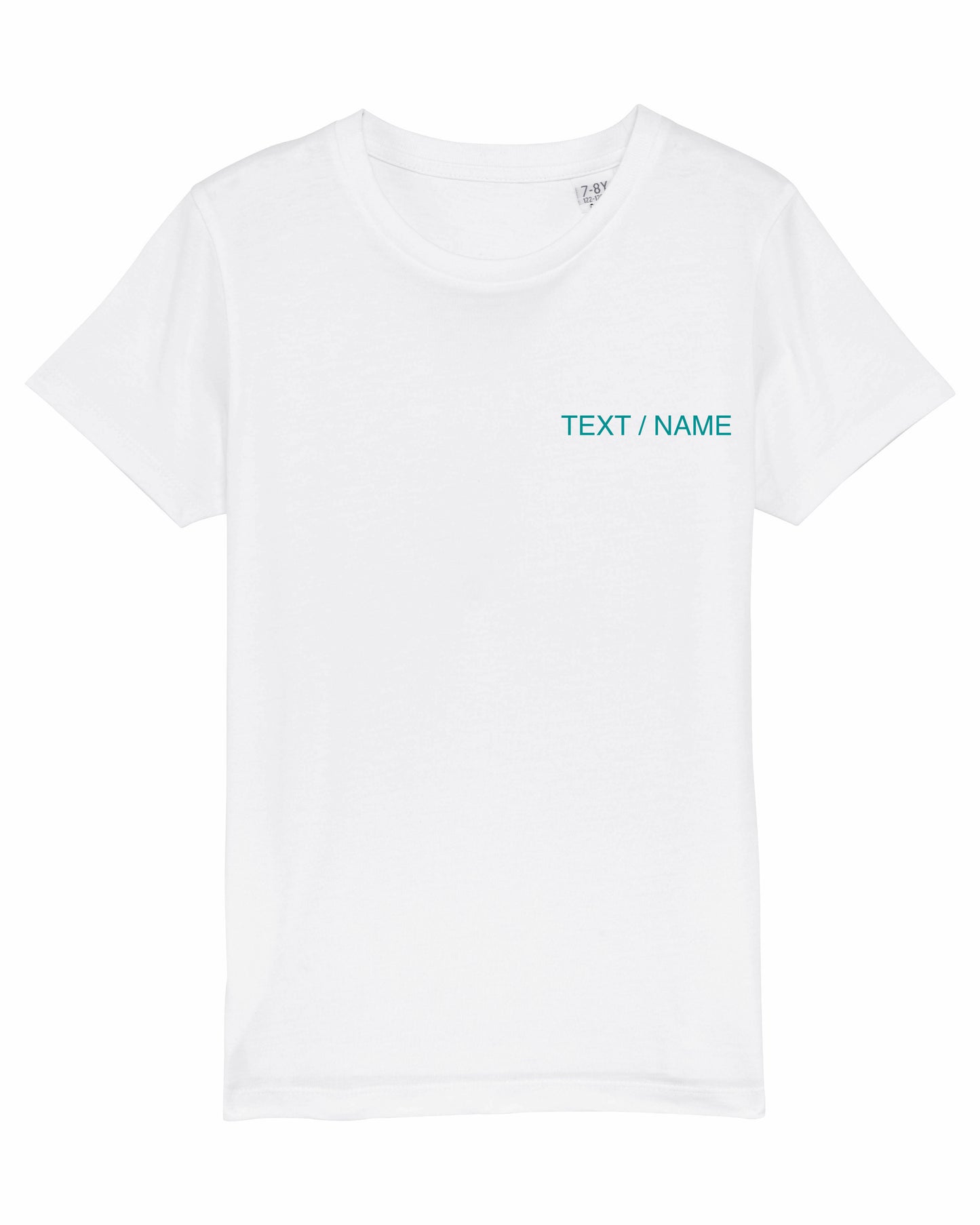 T-Shirt DESIGN IT YOURSELF weiß / Mini-Version (Kids)